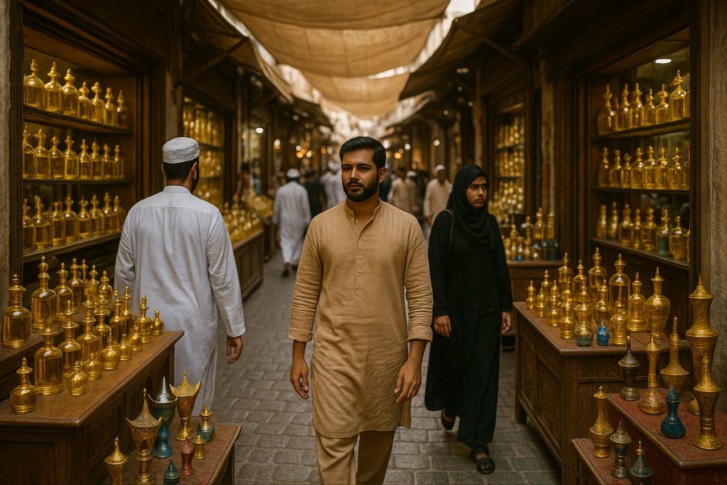 Souk parfum à Dubaï
